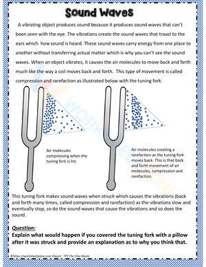 Sound Wave Illustration Worksheet