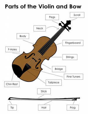 Identify Violin Parts