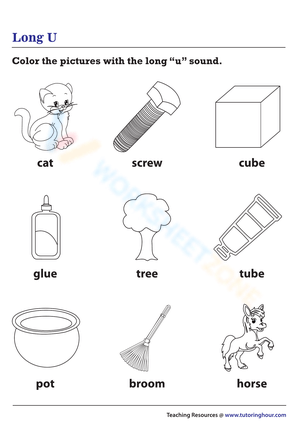 Identifying Words That Contain Long U