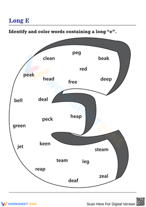 Exploring the Letter 'E' and Its Sounds