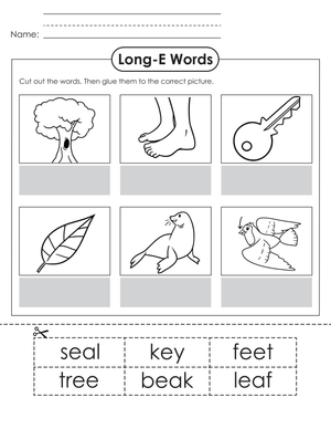 Practicing with Long E Words