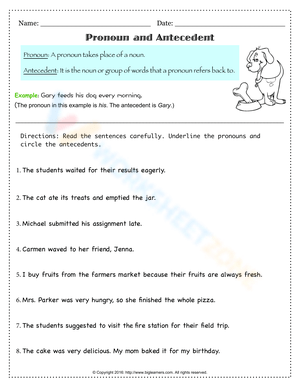 Improve Skills with Pronouns
