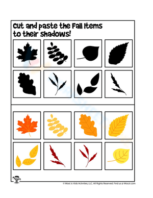 Fall Shadow Matching Puzzle Fun