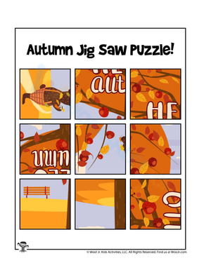 Solve the Autumn Jig-Saw Puzzle