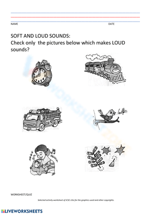 Soft and Loud Sounds Recognition Activity