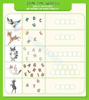Join the Words - Word Association Activity