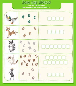Join the Words - Word Association Activity