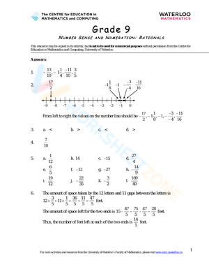 Mastering Rationals: Practice Problems and Exercises
