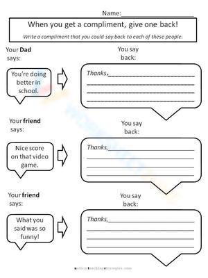 Give Compliments and Get Compliments