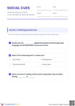 Understanding Social Cues