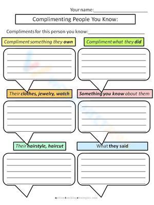 Complimenting People You Know