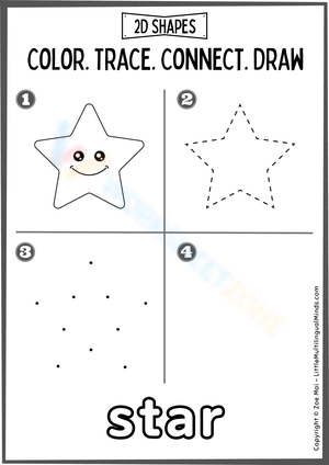 Color, Trace, Connect, and Draw