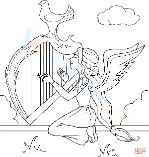 Music Fairy: Musical Art Worksheet