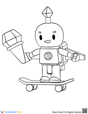 Roblox Robot: Design and Art Worksheet
