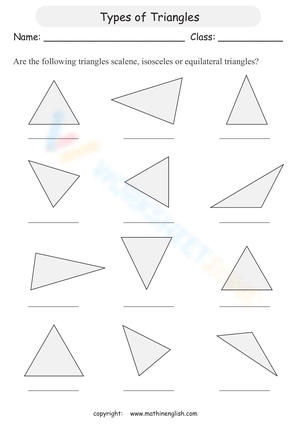 Exploring Types of Triangles: Geometry Fun