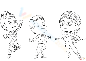PJ Masks Pajama Heroes