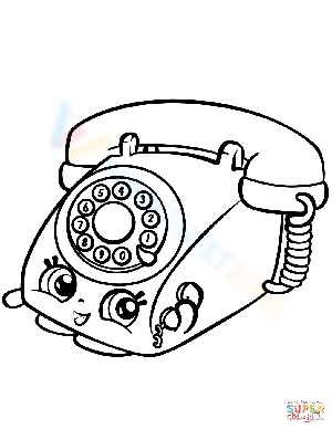 Chatter Rotary Telephone Shopkin