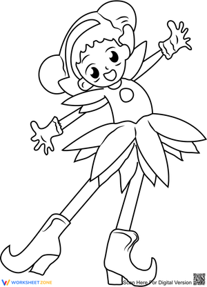 Doremi Smiling: A Cheerful Coloring Activity