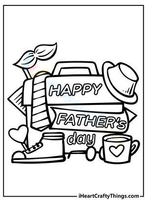 My Father Worksheet: Father's Day Fun