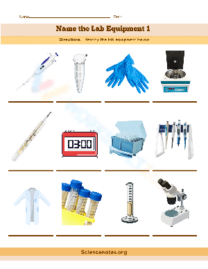 Name the Lab Equipment Practice