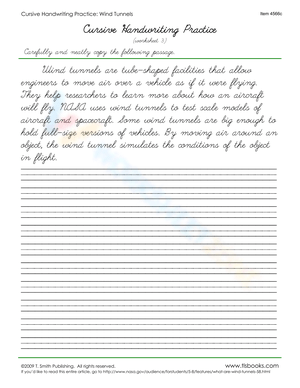 Explore Wind Tunnels: Science Worksheet