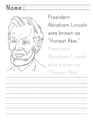Grade 2 Handwriting Practice — Printable Worksheet