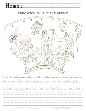 Education in Ancient Greece: A Historical Perspective