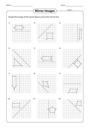 Reflection across the Axes | Grade 8 Essential Math