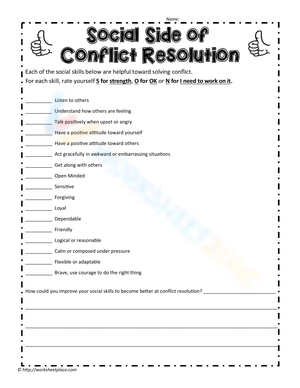 Conflict Resolution and Emotion Management