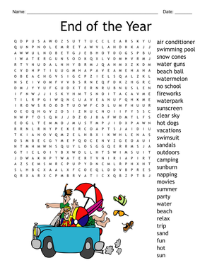 End of the Year Reflection Worksheet