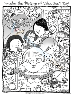 Valentine's Day Picture Prompt Worksheet