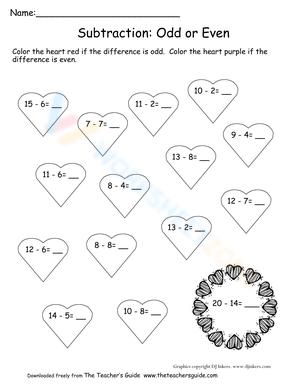 Subtraction: Odd or Even