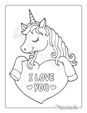 Lovable unicorn