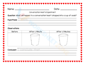 Conversation Hearts Experiment