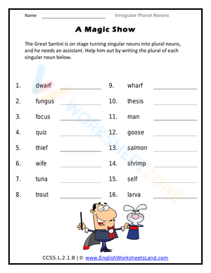 Reading Comprehension: A Magic Show Story