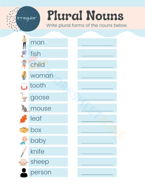 Plural Nouns