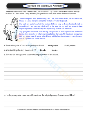 Understanding Firsthand and Secondhand Perspective