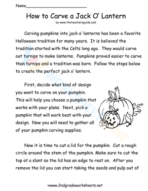 How to Carve a Jack O’ Lantern 