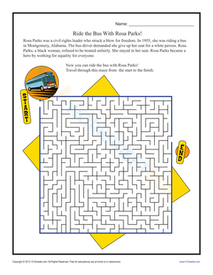 Ride the Bus With Rosa Parks!
