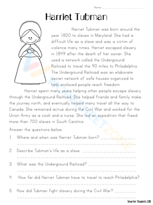 Exploring the Life of Harriet Tubman