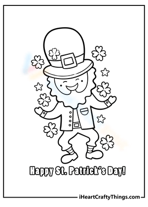 Funny leprechaun 
