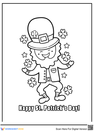 Funny leprechaun 