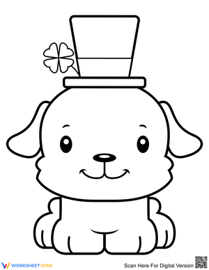 St. Patrick's Day Puppy