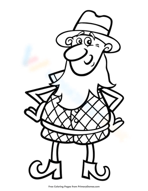 Leprechaun With Hands On Hips