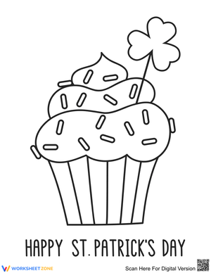 St. Patrick's Day Cupcake Decoration