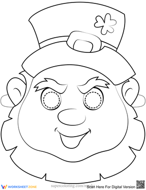 Create Your Own Leprechaun Mask!