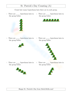Designing Leprechaun Hats Worksheet
