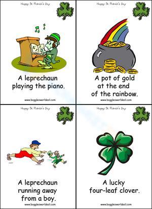 Leprechaun Flashcard 7 for St. Patrick's