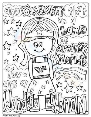 Doodles on Women's Day