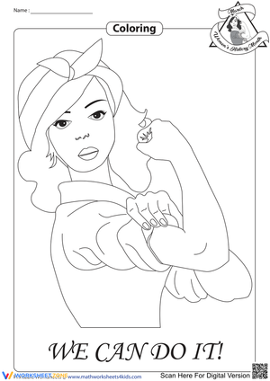 Women's Day Coloring Page | Essential Kindergarten Activity